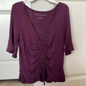 Aeropostale purple going out top